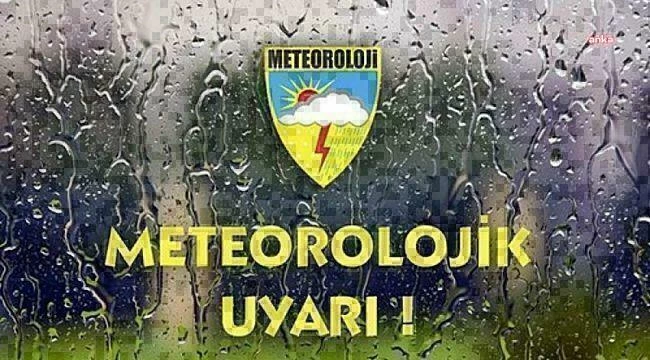 Meteoroloji uyardı: 9 ilde yerel kuvvetli yağış bekleniyor