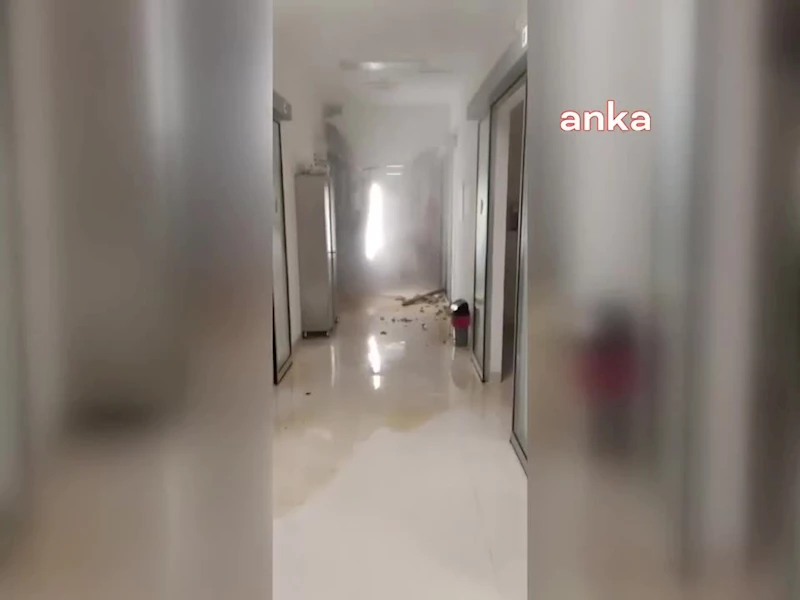 Hastanede asma tavan çökmesiyle ilgili Başsavcılık
