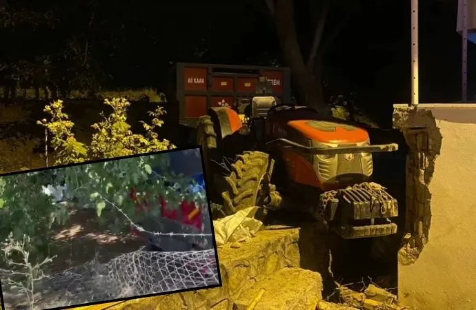 POLİSİN 11 YAŞINDAKİ OĞLU TRAKTÖRLE DÖRT ÇOCUĞU EZDİ! 