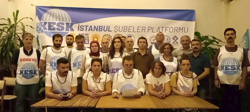 KESK: İstanbul’daki 1 Eylül Dünya Barış Günü eyleminde bir grup gözaltına alındı”