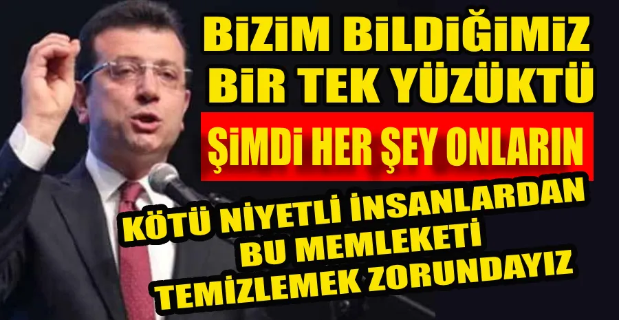 İMAMOĞLU: BAĞIMSIZ YARGI CAN ÇEKİŞİYOR…