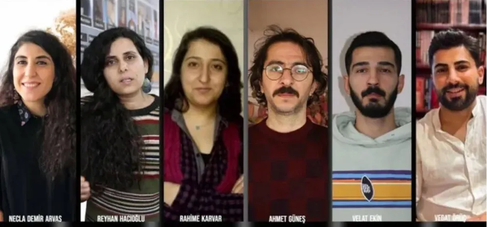 GÖZALTINA ALINAN 6 GAZETECİ TUTUKLANDI