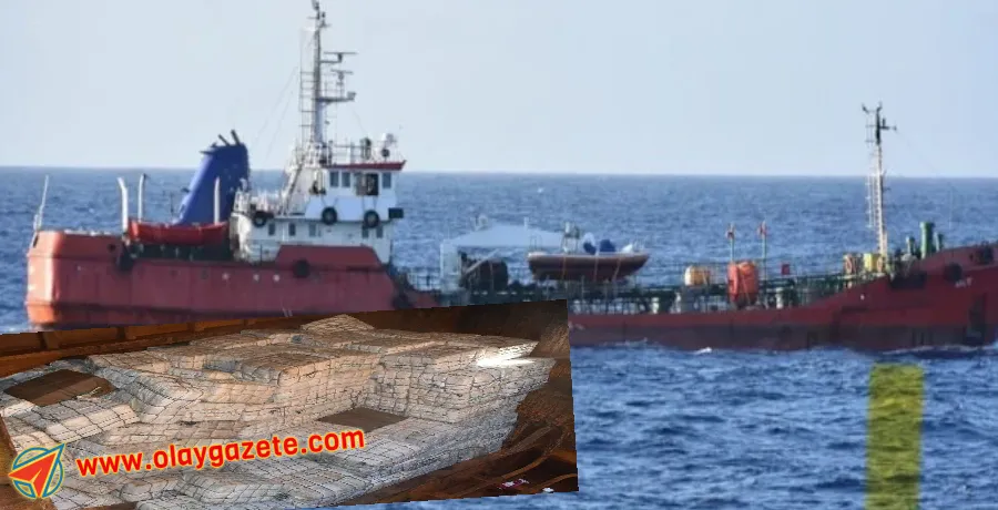 FRANSIZ DONANMASININ BASKIN YAPTIĞI TÜRK GEMİSİNDE 9 TON KOKAİN YAKALANDI