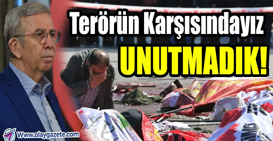 MANSUR YAVAŞ’TAN 10 EKİM PAYLAŞIMI: “BARIŞ VE KARDEŞLİK İÇİN MÜCADELEYE DEVAM