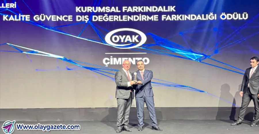  OYAK Çimento’nun Kurumsal Yönetişim Başarısı TİDE Ödülü ile Tescillendi