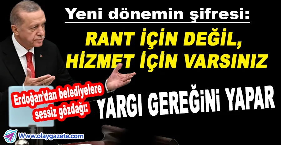 “BELEDİYELERDE DOSYA ALARMI MI? ERDOĞAN’IN SÖZLERİ GÜNDEMİ SARSTI”