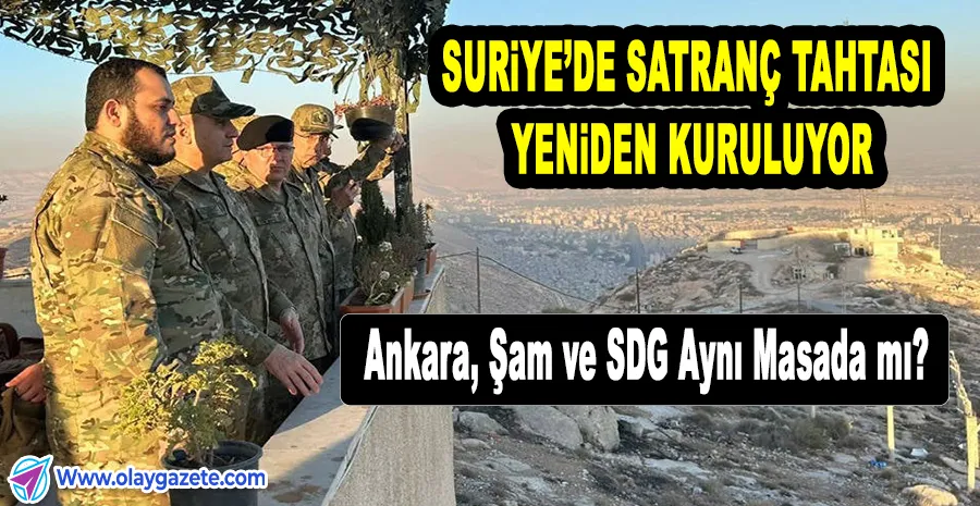 ANKARA, ŞAM VE SDG ARASINDA YOĞUN TRAFİK: ABDİ “PRENSİPTE ANLAŞTIK” DEDİ