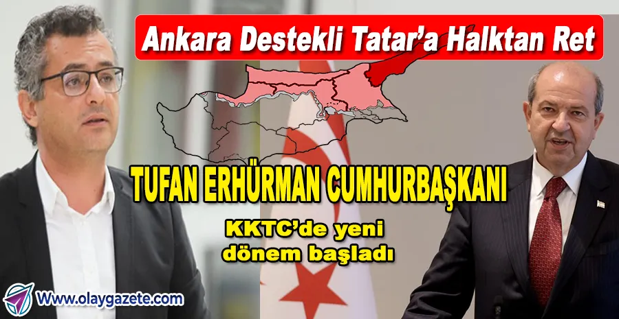 KKTC SEÇİMİNDE TERS KÖŞE: TATAR KAYBETTİ, ERHÜRMAN ZİRVEDE