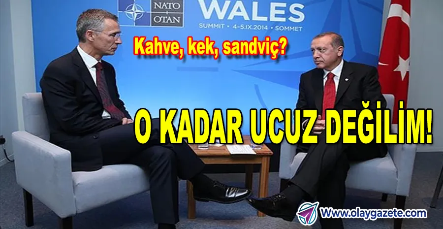 STOLTENBERG ANILARINI YAZDI: ERDOĞAN’LA KAHVE VE SANDVİÇ DİPLOMASİSİ
