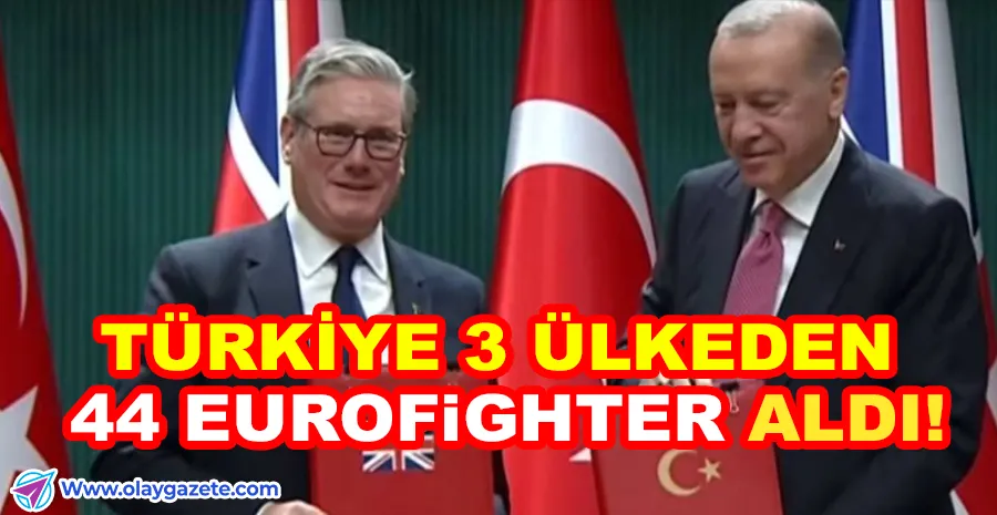 EUROFİGHTER ANLAŞMASI İMZALANDI: TÜRKİYE, KATAR, UMMAN VE İNGİLTERE’DEN 44 SAVAŞ UÇAĞI ALIYOR!