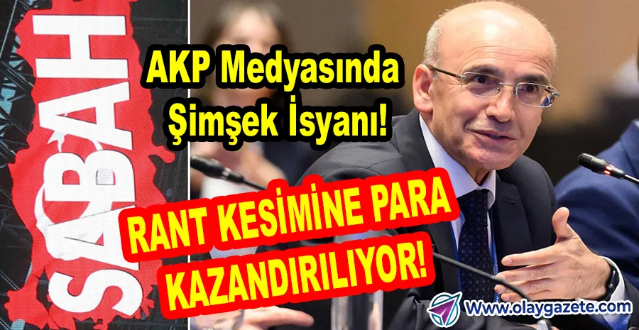 SABAH’TA ŞİMŞEK’E ÖRTÜLÜ ELEŞTİRİ: “HALKIN GÜCÜ ERİYOR, RANT BÜYÜYOR”