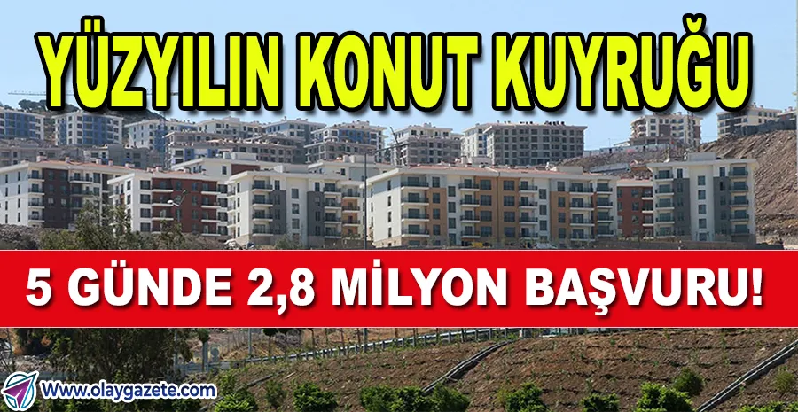 EV SAHİBİ OLMA UMUDU: SOSYAL KONUTTA BAŞVURULAR YAĞIYOR