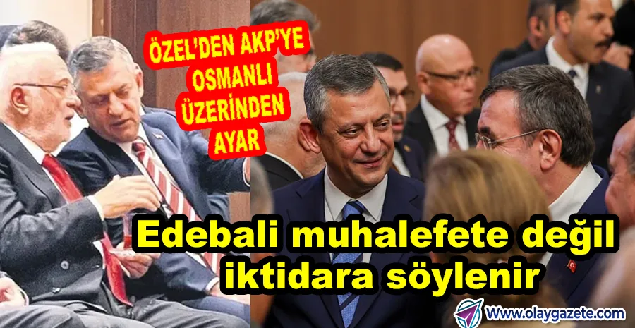 ÖZGÜR ÖZEL MUSTAFA ELİTAŞ İLE YAPTIĞI SOHBETİ AKP