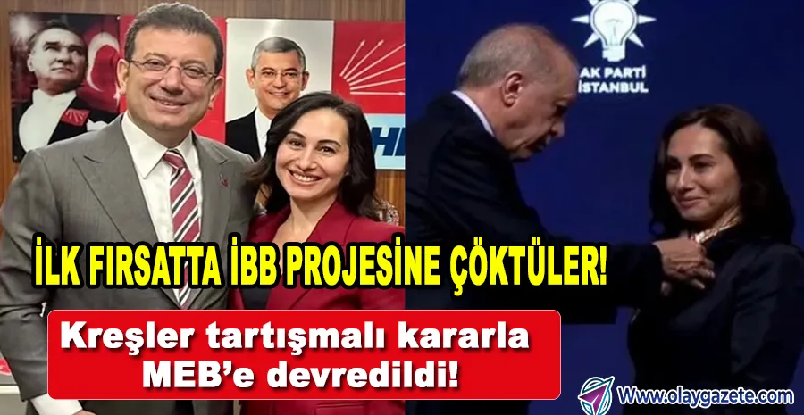 SİYASİ TRANSFERİN İLK DARBESİ:İMAMOĞLU’NUN PROJELERİ AKP’Lİ GÜRZEL’İN İMZASIYLA BAKANLIĞA GİTTİ!