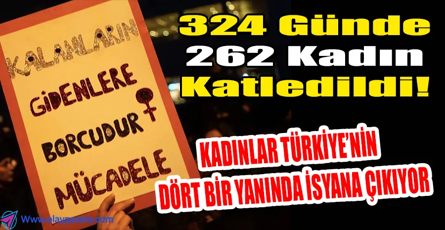 ŞİDDETİ DURDURAMIYORSUNUZ, BİZ DURDURACAĞIZ!” KADINLAR SOKAKLARA İNİYOR