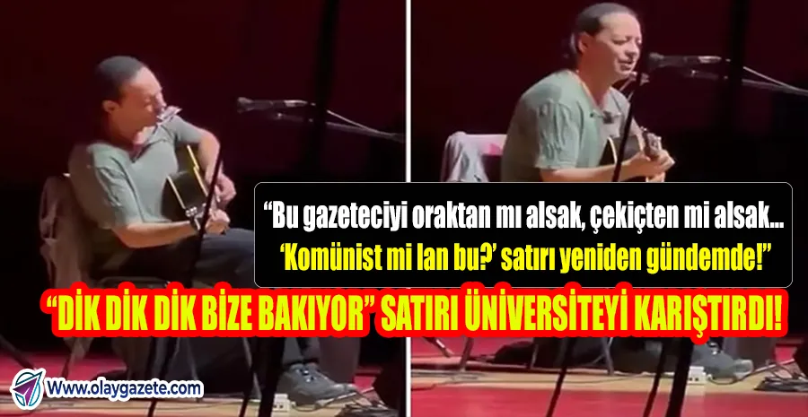 KAAN TANGÖZE’NİN ŞARKISI İKTİDAR CEPHESİNDE DEPREM YARATTI: ÜNİVERSİTE SORUŞTURMA BAŞLATTI!