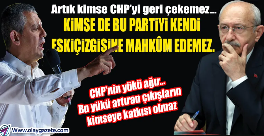  ÖZEL’DEN KILIÇDAROĞLU’NA NET YANIT: CHP İMAMOĞLU’NUN ÜZERİNE BETON DÖKMEZ!