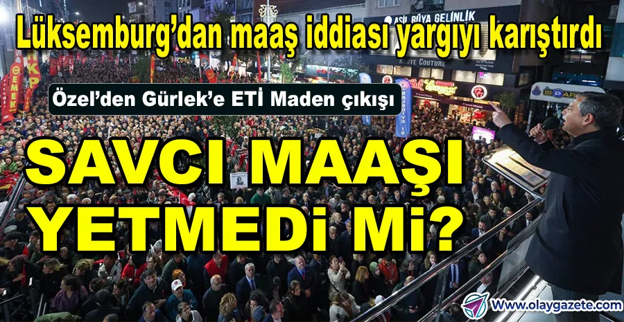 ÖZEL KONUŞTU, SAVCILIK JET SORUŞTURMA BAŞLATTI