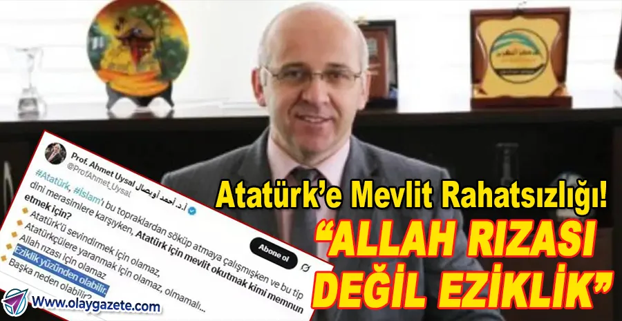 CUMHURİYET’E MİNNET DUYMAYI BİLE HAZMEDEMEDİ: PROF. UYSAL’DAN SKANDAL ÇIKIŞ!