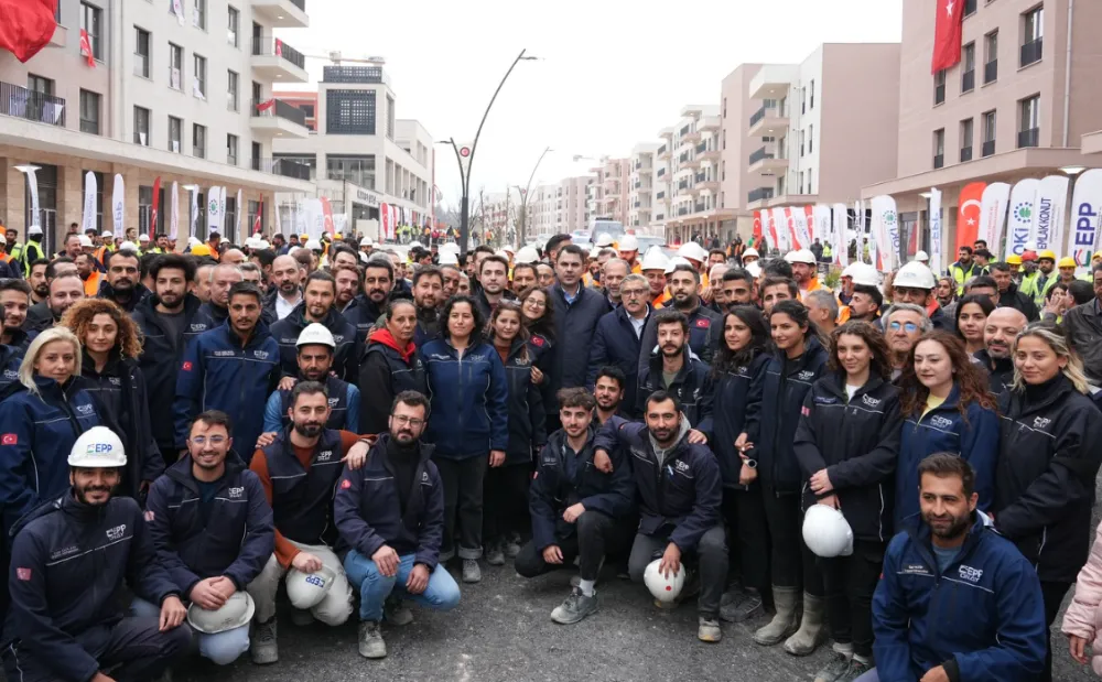 “HATAY’DA 500 BİN SOSYAL KONUT BAŞLADI”