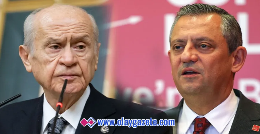 DEVLET BAHÇELİ İLE ÖZGÜR ÖZEL GÖRÜŞTÜ