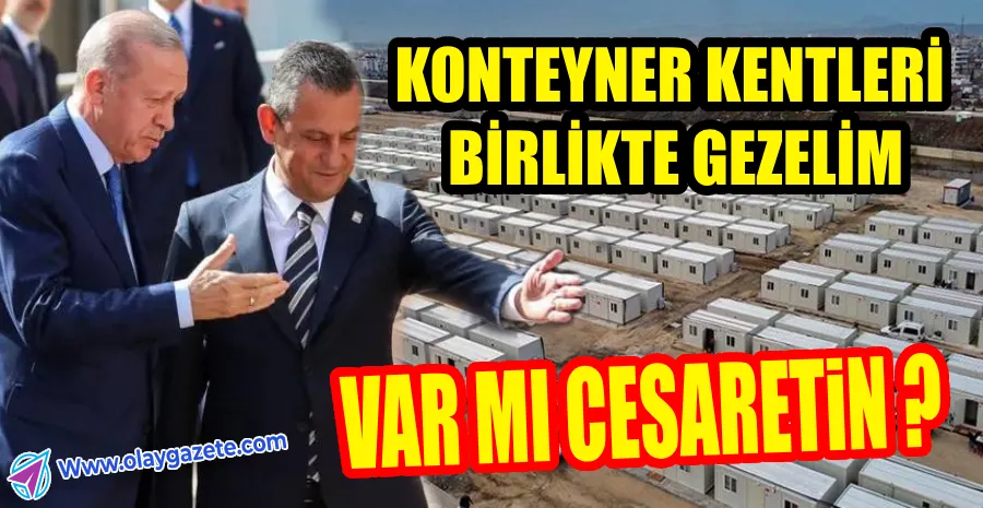 ÖZGÜR ÖZEL BİR KEZ DAHA ERDOĞAN