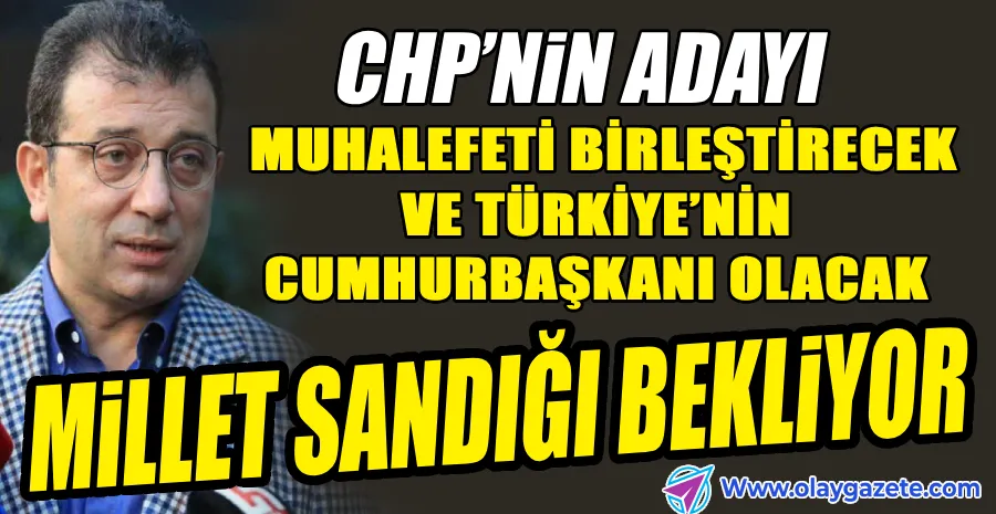 EKREM İMAMOĞLU: 