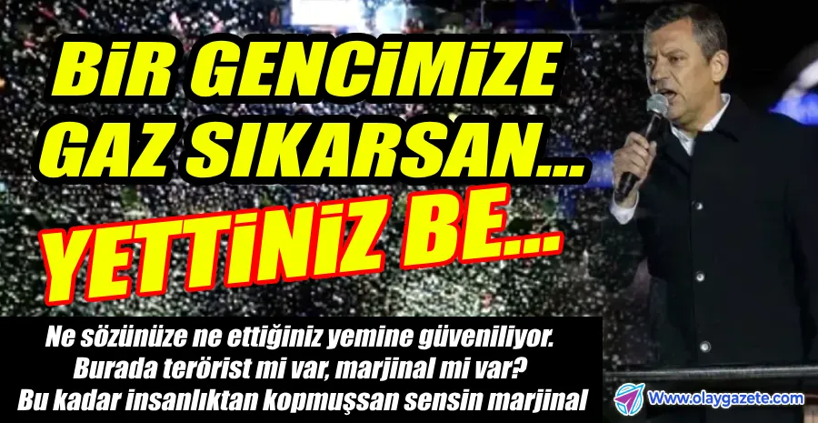 ÖZGÜR ÖZEL: İSTANBUL HAPİSHANELERİNDE YER KALMADI