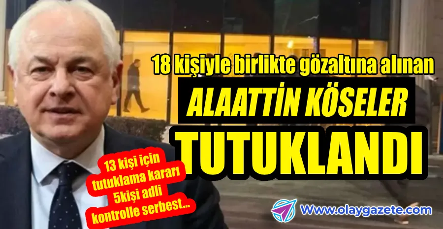 BEYKOZ BELEDİYE BAŞKANI TUTUKLANDI