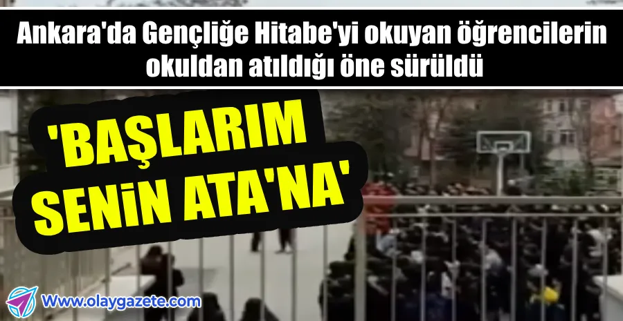 SKANDAL İDDİA: GENÇLİĞE HİTABE