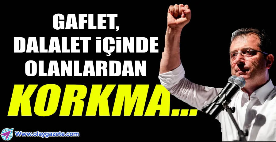 İMAMOĞLU ’SON ÇIRPINIŞLARI’ DEDİ, 86 MİLYONA SESLENDİ…