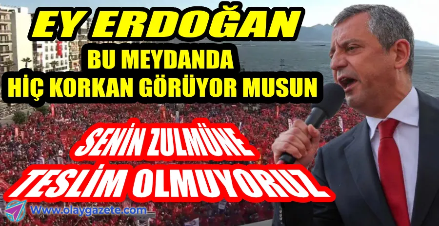   ÖZGÜR ÖZEL İZMİR