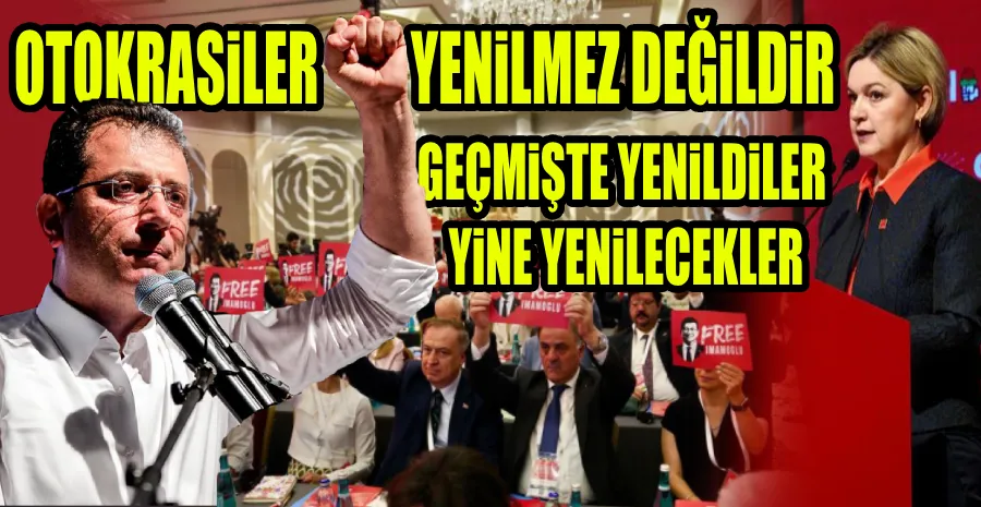  İMAMOĞLU, SOSYALİST ENTERNASYONAL KONSEY TOPLANTISI
