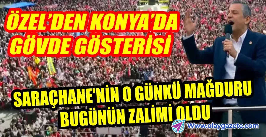 AKP’NİN KALESİNDE MEYDAN HINCA HINÇ DOLDU 