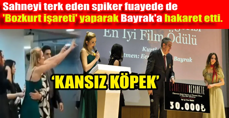 SANSÜRÜ ELEŞTİREN YÖNETMENE SALDIRI