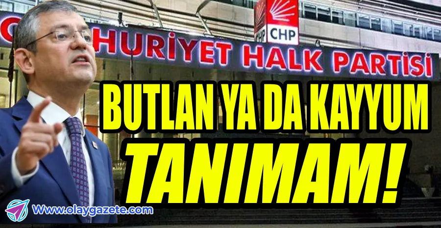 ÖZGÜR ÖZEL: DELEGENİN DE ÜYENİN DE BİZE OY VEREN HERKESİN DE İRADESİNE SAHİP ÇIKARIM…