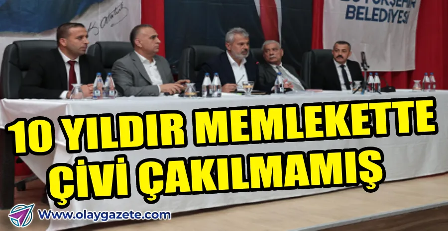 ÖNTÜRK, ALTINÖZÜ’NDE MUHTARLARLA İSTİŞARE ETTİ