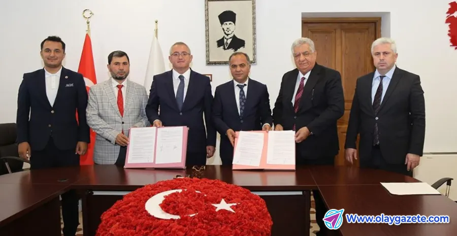 NURİ ÜYSEN CAMİİ YENİDEN PROTOKOLÜ İMZALANDI