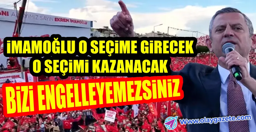 ÖZGÜR ÖZEL:DARBE BU KEZ POSTALLA DEĞİL, CÜBBEYLE GELDİ!