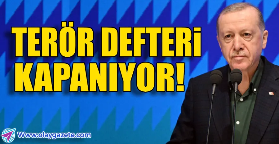 ERDOĞAN’IN TARİHİ DUYURUSU: “TERÖRSÜZ TÜRKİYE” İÇİN YENİ DÖNEM