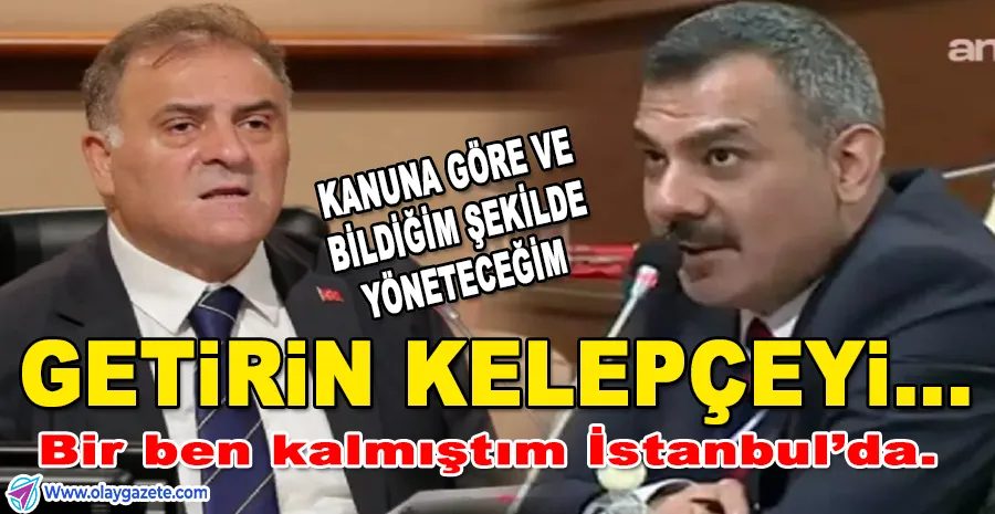 İBB BAŞKANVEKİLİ NURİ ASLAN TUTUKLAMA İMASINA SERT ÇIKTI