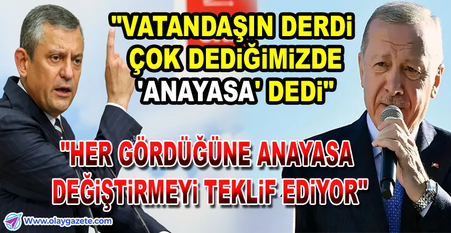 ÖZEL, ERDOĞAN İLE YAPTIĞI GÖRÜŞMENİN DETAYLARINI AÇIKLADI