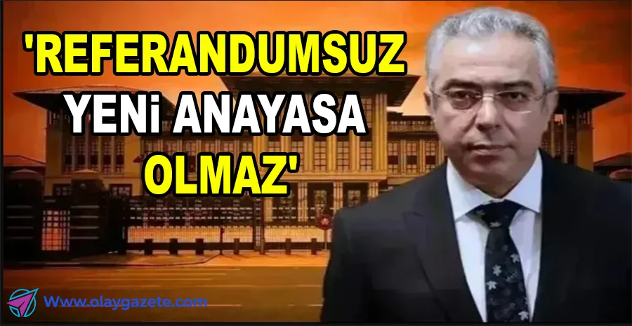 SARAY DANIŞMANI SANDIĞI İŞARET ETTİ