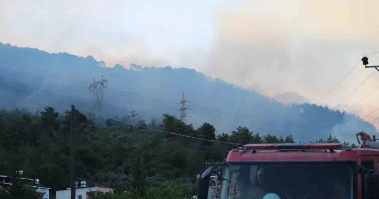 HATAY’DA ORMAN YANGINI KONTROL ALTINA ALINDI
