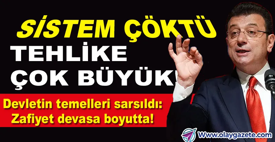 EKREM İMAMOĞLU: ÜLKEMİZE SAHİP ÇIKMAK ZORUNDAYIZ