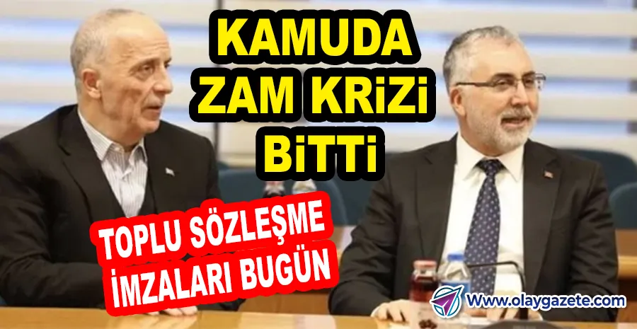 KAMUDA ZAM PAZARLIĞINDA DÜĞÜM ÇÖZÜLDÜ: İMZALAR BUGÜN ATILACAK