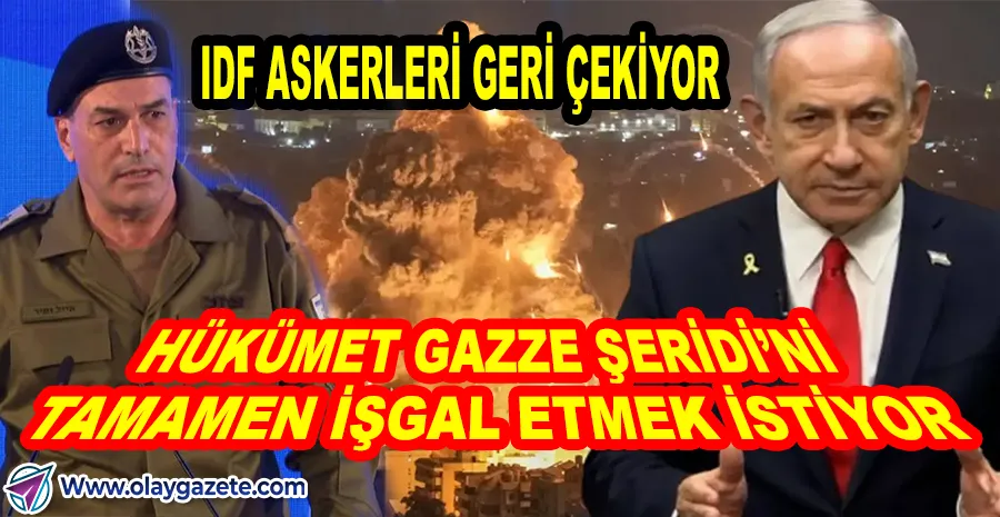 İSRAİL’DE ORDU VE HÜKÜMET ARASINDA GERİLİM…