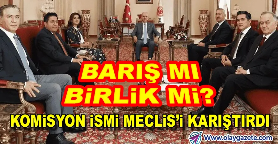 SÜREÇ DAHA İSMİ KONUŞULURKEN TIKANDI: İSİMSİZ KOMİSYON!