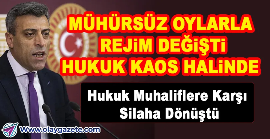 2017’DEKİ ‘MÜHÜRSÜZ OY’ TARTIŞMASI YENİDEN ALEVLENDİ! REFERANDUM GAYRİMEŞRUDUR!