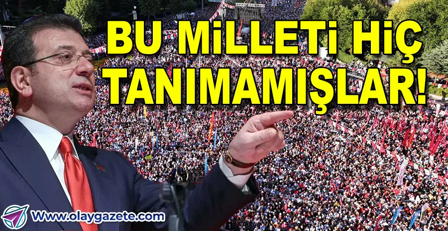 KURULTAY DAVASI ÖNCESİ İMAMOĞLU’NDAN SERT MESAJ